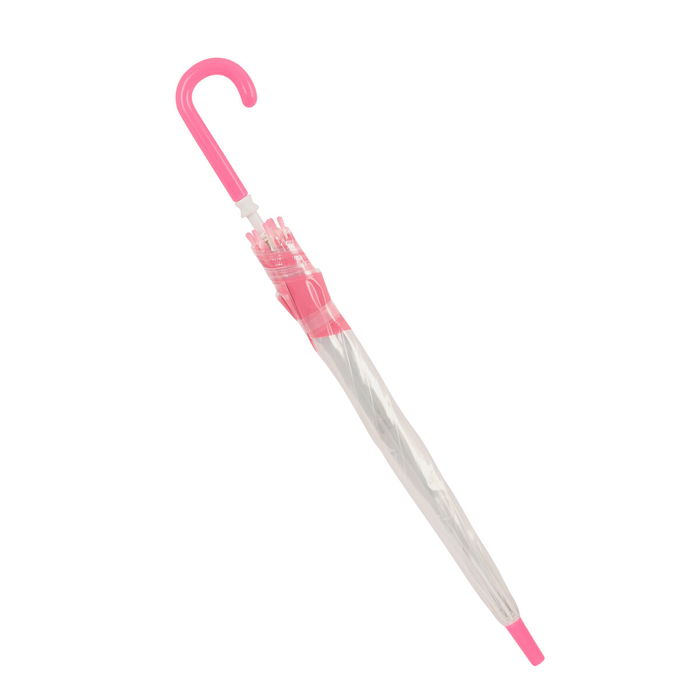 Parapluie BlackFit8 Glow up Rose Transparent PoE Ø 70 cm