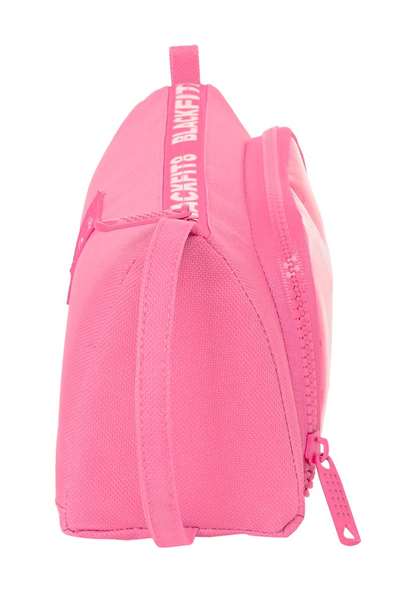 Safta Glow Up Sac Porte-Tout Noir avec Poche Détachable Pleine - 20x11x8,5 cm - Polyester 600D