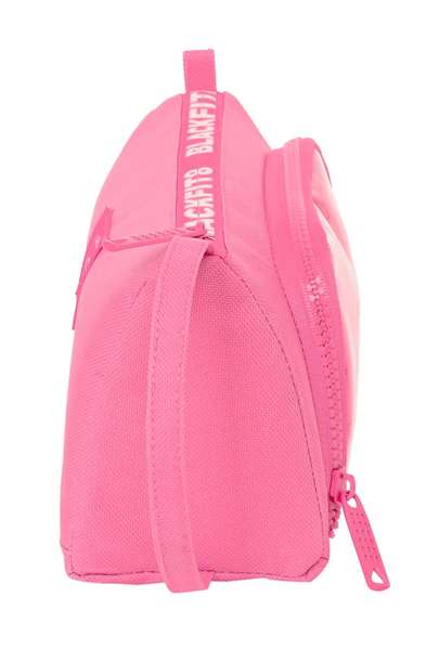 Safta Glow Up Sac Porte-Tout Noir avec Poche Détachable Pleine - 20x11x8,5 cm - Polyester 600D