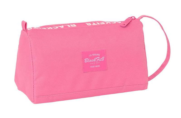Safta Glow Up Sac Porte-Tout Noir avec Poche Détachable Pleine - 20x11x8,5 cm - Polyester 600D