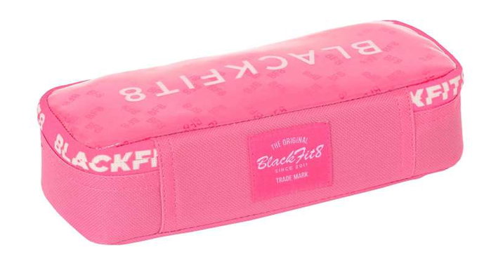 Safta Portatodo Blackfit8 "Glow Up" 22x5x8cm - Sac en polyester 600D - Couleur rose