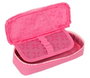 Safta Portatodo Blackfit8 "Glow Up" 22x5x8cm - Sac en polyester 600D - Couleur rose