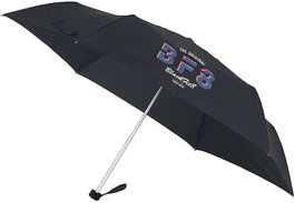 Safta Parapluie pliant manuel Urban 48 cm noir ou bleu marine Blackfit8 - Modèle envoyé aléatoirement