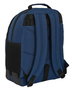 Safta Blackfit8 Mochila double adaptable au chariot recyclée "Urban", Polyester 600D + Nylon, Noir et bleu marine, 32 x 42 x 15 cm