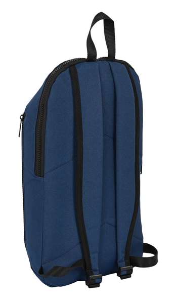 Safta Blackfit8 "Urban" Sac à dos mini recyclé avec fermeture éclair verticale - Dimensions 22x39x10 cm - Polyester 600D et nylon - REACH