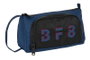 Safta Blackfit8 Porte-documents avec poche déployable complet recyclé 'Urban' en polyester 600D et nylon - Noir et marine - 20x11x8,5 cm