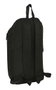 Safta Mini Mochila Blackfit8 "Gradient" - Mochila verticale à fermeture éclair recyclée, 22 x 39 x 10 cm, Noire