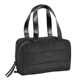 Safta Nécessaire Rectangulaire Moos Capsula Acolchado Noir - 31 x 14 x 19 cm - en Tissu matelassé