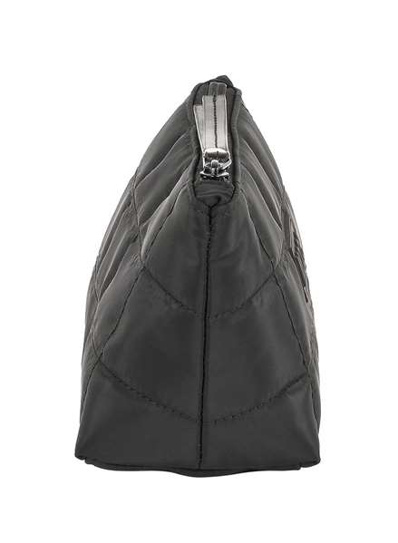 MOOS Capsula - Nécessaire carré capitonné noir - 23 x 12 x 8 cm