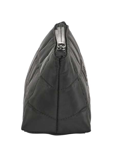 MOOS Capsula - Nécessaire carré capitonné noir - 23 x 12 x 8 cm