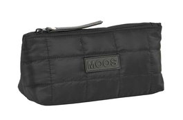 MOOS Capsula - Nécessaire carré capitonné noir - 23 x 12 x 8 cm