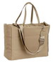 Safta Sacoche pour ordinateur portable 14,1 pouces avec compartiment tablette Moos Capsule rembourré couleur camel 54x31x17cm