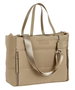 Safta Sacoche pour ordinateur portable 14,1 pouces avec compartiment tablette Moos Capsule rembourré couleur camel 54x31x17cm