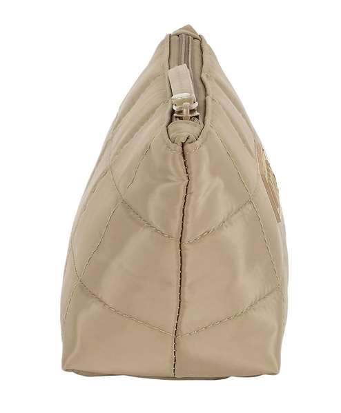 Safta Nécessaire carré Moos Capsula capitonné couleur Camel 23 x 12 x 8 cm