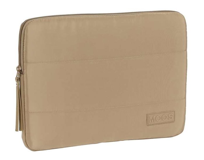 Safta - Housse ordinateur portable 14 pouces Moos Capsula, matelassée, couleur camel, 34 x 25 x 2 cm Safta - Housse ordinateur portable 14 pouces Moos Capsula, matelassée, couleur camel, 34 x 25 x 2 cm