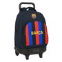 F.C. Barcelona Cartable à roulettes Bordeaux Blue marine 33 X 45 X 22 cm