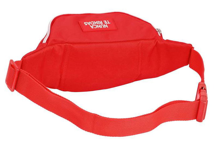 Safta Riñonera de voyage Sevilla FC, 23x12x9 cm, en polyeste et nylon, rouge - REACH