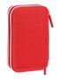 Safta Plumier Double Poche 28 Pièces Thème FC Séville - Trousse Scolaire 12,5 x 19,5 x 4 cm