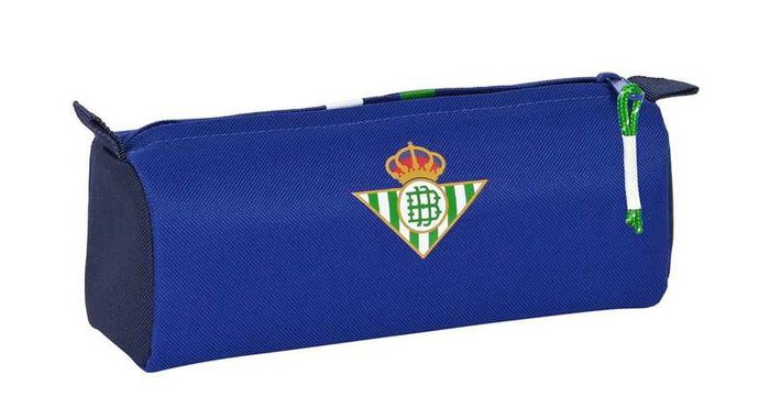 Safta Portatodo real betis balompie, Trousse à bandoulière Real Betis, 21 x 8 x 7 cm, 600D Polyester, Age recommandé 3 ans, Azul et Azul Marino