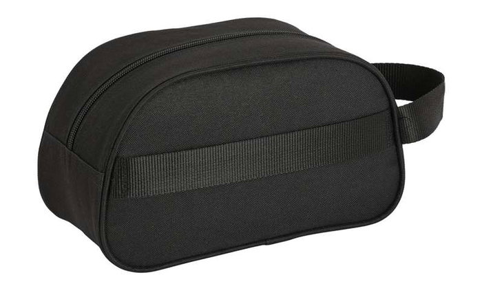 Safta Neceser 1 asa adapt.carro sevilla fc "teen" 26x15x12cm - Trousse de sport pour enfants, polyester 600D, noir