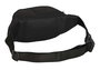 Safta Riñonera Sevilla FC "Teen" - Sac banane officiel pour enfants, dimensions 23 x 12 x 9 cm, en polyester 600D, couleur noire