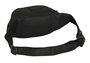Safta Riñonera Sevilla FC "Teen" - Sac banane officiel pour enfants, dimensions 23 x 12 x 9 cm, en polyester 600D, couleur noire