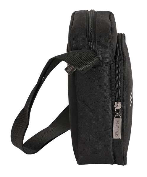 Safta Bandolera pequeña Sevilla FC "Teen" - Sac bandoulière enfant 16x22x6 cm en polyester 600D, Noir Safta Bandolera pequeña Sevilla FC "Teen" - Sac bandoulière enfant 16x22x6 cm en polyester 600D, Noir