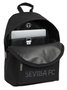 Safta Mochila Sac à dos pour ordinateur portable 14.1" Sevilla FC Teen 31x41x16 cm - Noir, Polyester 600D