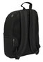Safta Mochila Sac à dos pour ordinateur portable 14.1" Sevilla FC Teen 31x41x16 cm - Noir, Polyester 600D