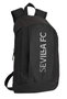 Safta Mini sac à dos à fermeture éclair vertical Sevilla FC Teen pour enfants, dimensions 22x39x10 cm, couleur noire, polyester 600D