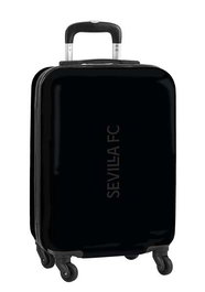 Safta Trolley Cabine 20" Sevilla FC Teen 34,5 x 55 x 20 cm - Valise Cabine pour Enfant 3 Ans - NEGRA - Polyester 600D