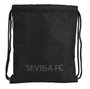 Safta Sac de sport Sevilla FC Teen 35 x 40 x 1 cm - Noir - Polyester 600D - Âge recommandé 3 à 99 ans