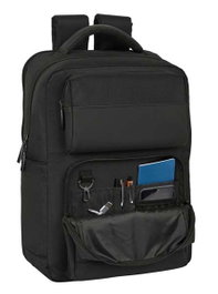 Sevilla Fútbol Club Sacoche pour Portable Premium 15,6'' Noir avec USB
