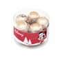 Boule de Noël Minnie Mouse Lucky Doré 10 Unités Plastique (Ø 6 cm)
