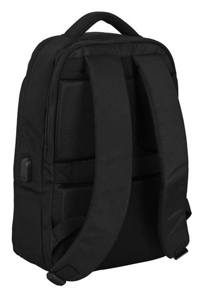 Safta Mochila Portatil 15,6"+Tablet+USB The Mandalorian Teen - Sac à dos portable pour ordinateur 15,6" et tablette avec charge USB, motif Star Wars Mandalorian, pour adolescents
