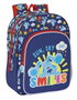 Safta Mochila Infantil Adapt.Carro Blues Clues, sac à dos enfant pour poussette, âge recommandé 3 ans, polyester 300D, bleu marine