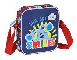 Safta Sac bandoulière Blues Clues pour enfant 3 ans, polyester 300D, PVC, bleu marine