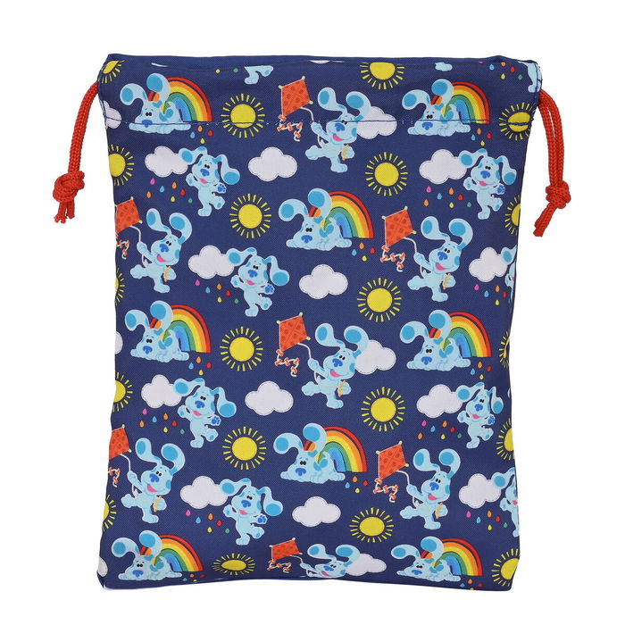 Sac pour snack Blue's Clues Blue marine PVC 20 x 25 cm Sac