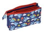Safta Triple Blues Clues - Sac à dos portable triple compartiments pour enfant, polyester 300D + PVC, âge minimum 3 ans, bleu marine