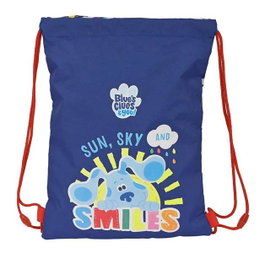 Safta Sac à dos junior plat motif Blues Clues en polyester 300D, âge recommandé 3 ans, couleur bleu marine