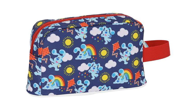 Safta Blues Clues Porte-repas isotherme enfant, matériau polyester 300D et PVC, conforme REACH, âge minimum 3 ans, couleur bleu marine