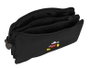 Safta Portatodo Triple Mickey Mouse Premium - Sac bandoulière pour enfant 3 ans, Noir, Polyester 600D