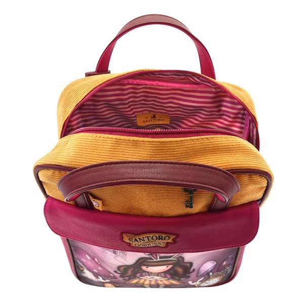 Safta Sac à dos grand Gorjuss "Just One Second" pour enfant, motif salmón, en polyester et néoprène, âge recommandé 3 ans Safta Sac à dos grand Gorjuss "Just One Second" pour enfant, motif salmón, en polyester et néoprène, âge recommandé 3 ans