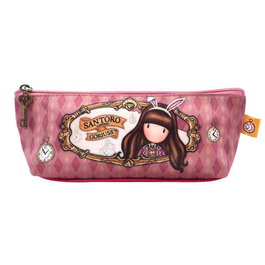 Safta Estuche de Accesorios Gorjuss "Just One Second" - Pochette accessoires fille en polyester et néoprène, coloris saumon, à partir de 3 ans