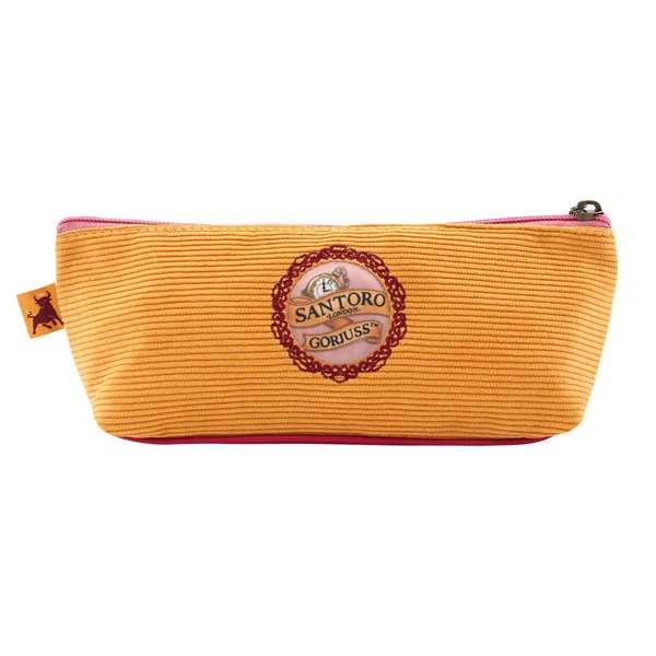 Safta Estuche de Accesorios Gorjuss "Just One Second" - Pochette accessoires fille en polyester et néoprène, coloris saumon, à partir de 3 ans