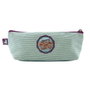 Safta Estuche de accesorios Gorjuss "Curiosity" - Trousse d'accessoires en polyester et néoprène pour enfant, vert bouteille et gris, 3 ans et plus
