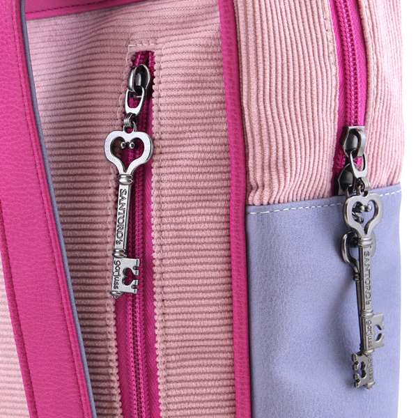 Safta Mochila grande Gorjuss "Cheshire Cat" - Sac à dos pour enfants à partir de 3 ans en polyester et néoprène, couleurs bleu et violet Safta Mochila grande Gorjuss "Cheshire Cat" - Sac à dos pour enfants à partir de 3 ans en polyester et néoprène, couleurs bleu et violet