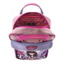 Safta Mochila grande Gorjuss "Cheshire Cat" - Sac à dos pour enfants à partir de 3 ans en polyester et néoprène, couleurs bleu et violet