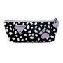Safta Estuche de accesorios Gorjuss "Smitten Kitten" - Étui à accessoires pour enfants, 3 ans et plus, en polyester et polyuréthane, noir et blanc