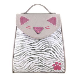 Safta Gorjuss™ Mini Sac à dos à rabat "Ruby Wild" - Mochila, Polyester Gris pour Enfant dès 3 ans